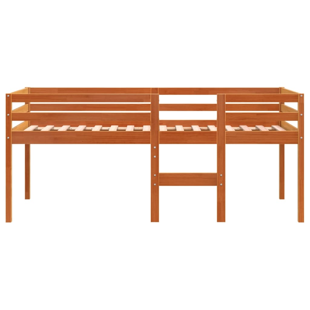 Hoogslaper massief grenenhout wasbruin 90x190 cm is nu te koop bij PeponiXL, paradijselijk wonen!