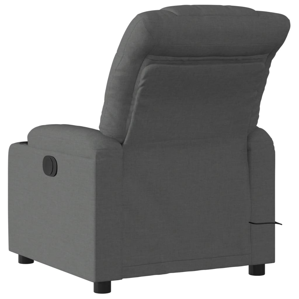 Massagestoel verstelbaar stof donkergrijs is nu te koop bij PeponiXL, paradijselijk wonen!