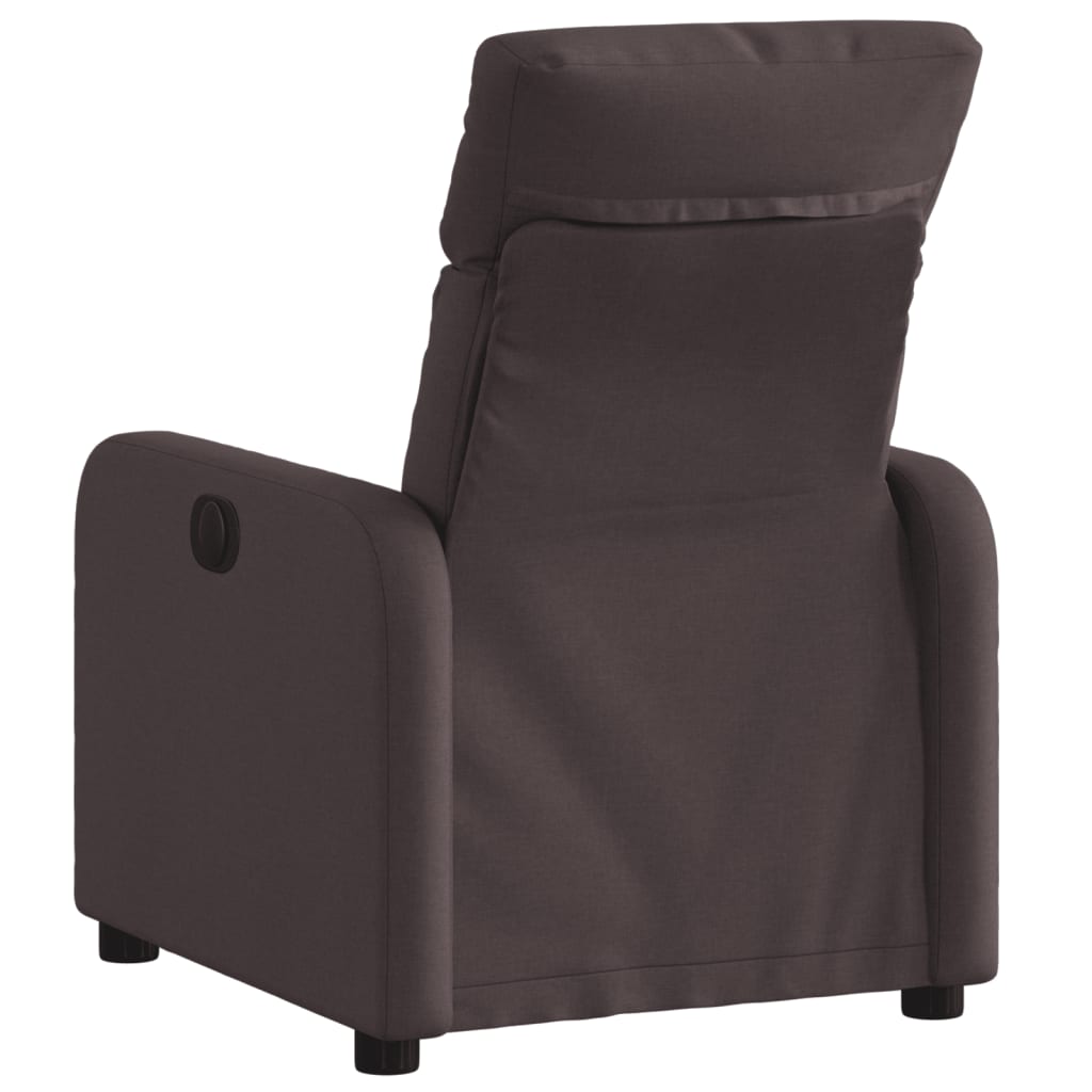 Fauteuil verstelbaar stof donkerbruin is nu te koop bij PeponiXL, paradijselijk wonen!