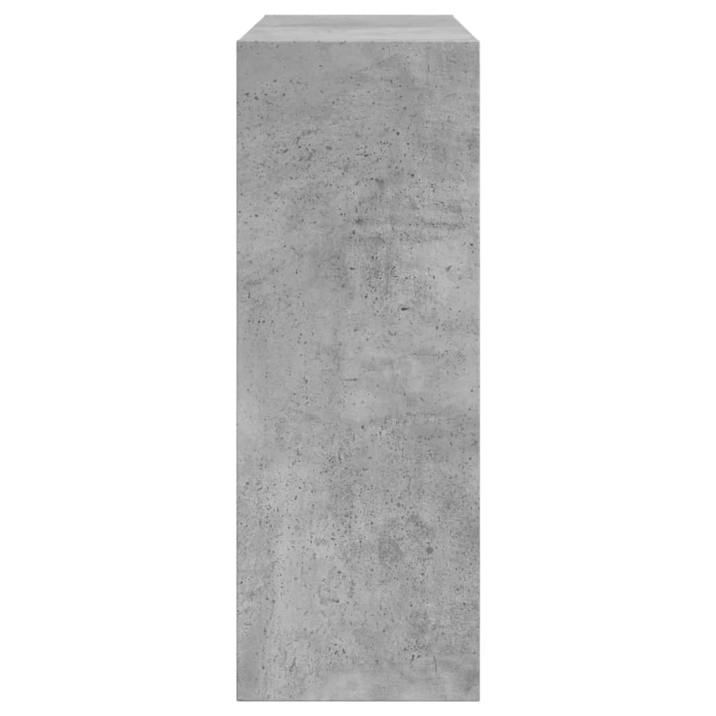 Schoenenkast 60x21x57 cm bewerkt hout betongrijs is nu te koop bij PeponiXL, paradijselijk wonen!