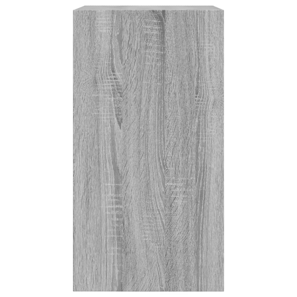 Schoenenkast 60x34x63,5 cm bewerkt hout grijs sonoma eikenkleur is nu te koop bij PeponiXL, paradijselijk wonen!