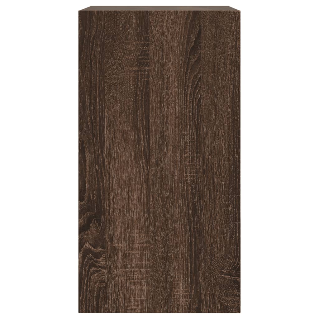 Schoenenkast 60x34x63,5 cm bewerkt hout bruin eikenkleur is nu te koop bij PeponiXL, paradijselijk wonen!