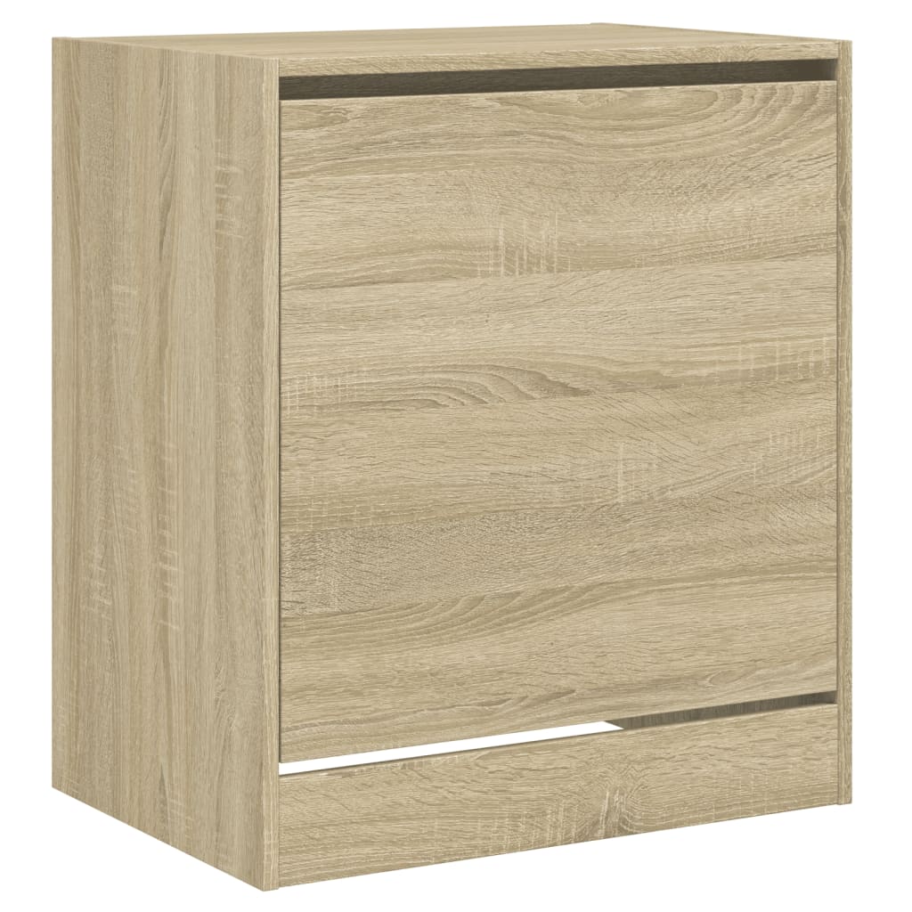 Schoenenkast 60x42x69 cm bewerkt hout sonoma eikenkleurig is nu te koop bij PeponiXL, paradijselijk wonen!