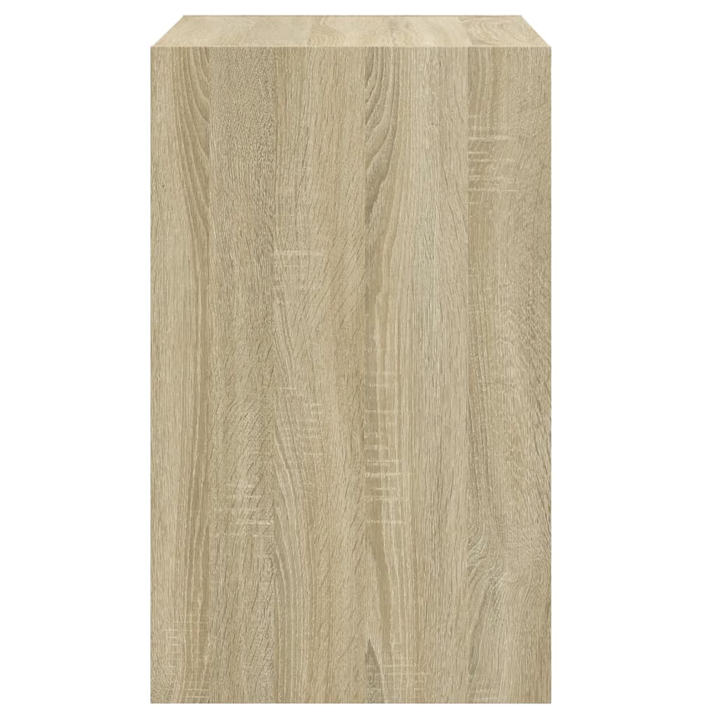 Schoenenkast 60x42x69 cm bewerkt hout sonoma eikenkleurig is nu te koop bij PeponiXL, paradijselijk wonen!