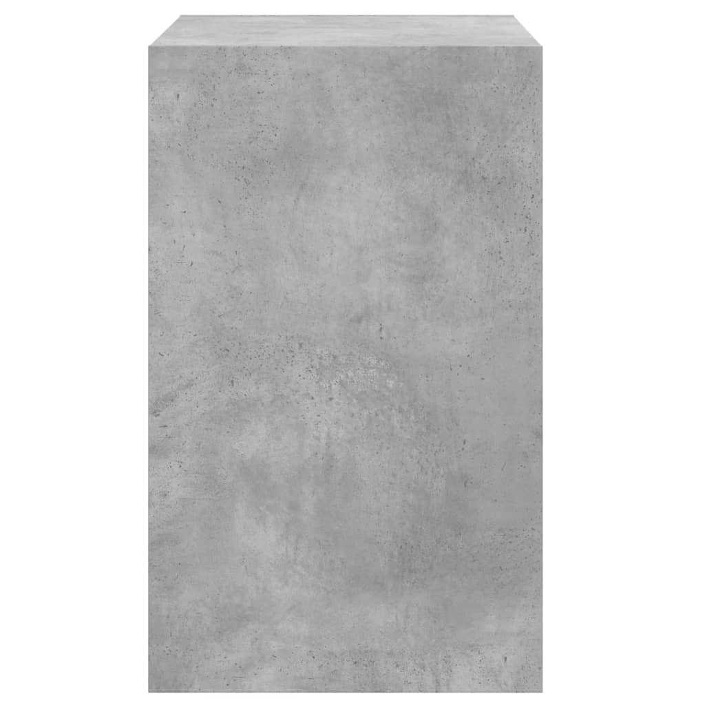 Schoenenkast 60x42x69 cm bewerkt hout betongrijs is nu te koop bij PeponiXL, paradijselijk wonen!