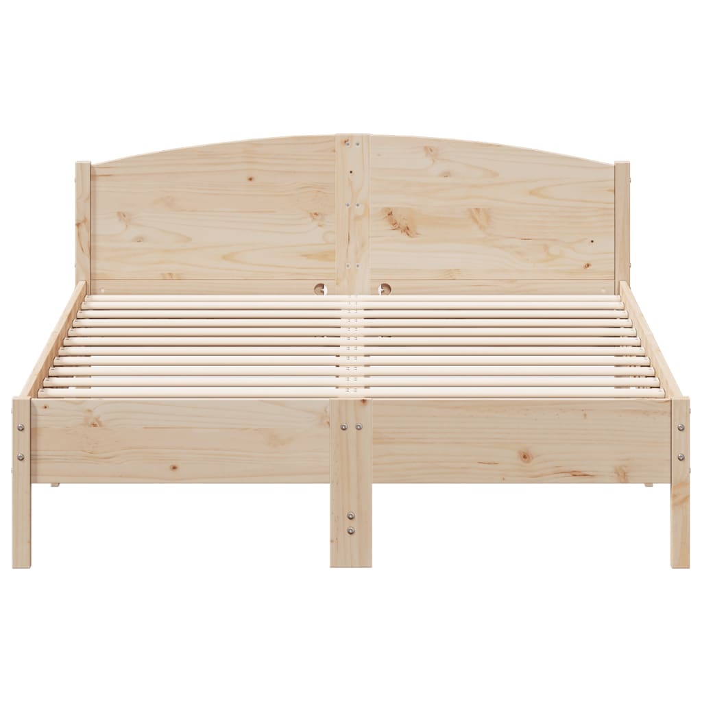 Bedframe zonder matras massief grenenhout 120x200 cm is nu te koop bij PeponiXL, paradijselijk wonen!